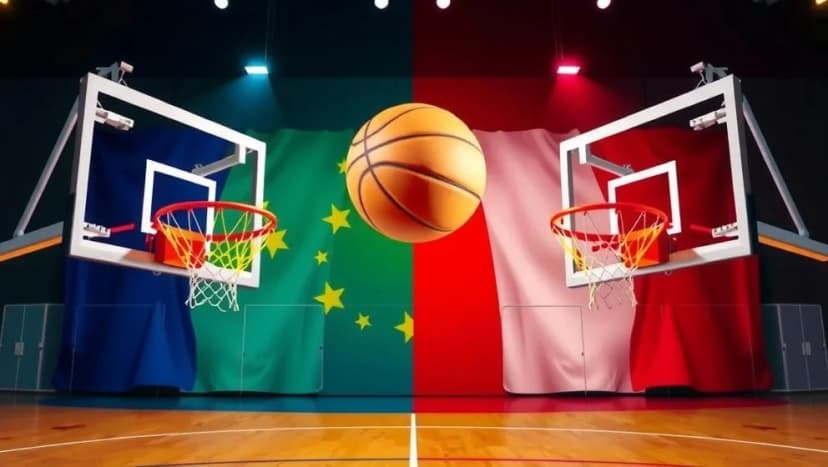 Basket Sverige mot Bulgarien