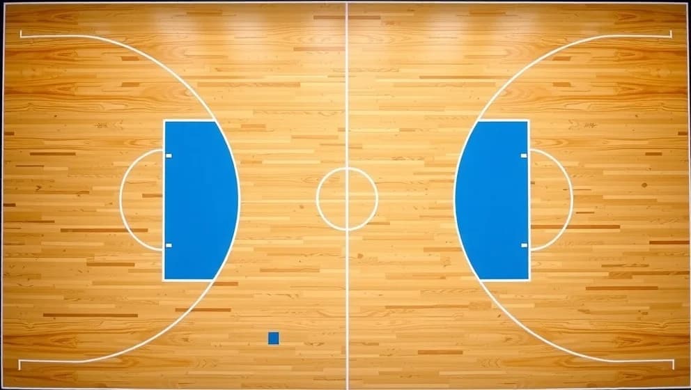 Basketplan mått och storlek
