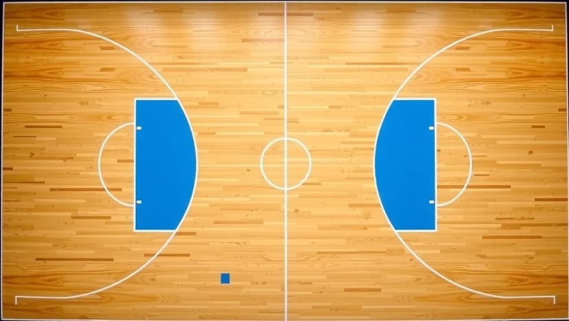 Basketplan mått och storlek